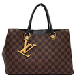 LOUIS VUITTON LV Riverside Damier Ebene Shoulder Bag Black