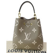 Louis Vuitton Neonoe MM Bicolor Monogram Empreinte Leather Black/Beige –  Votre Luxe