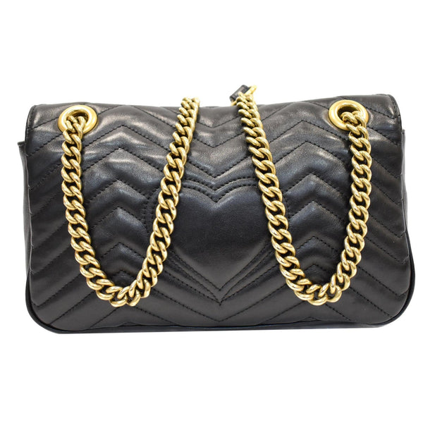 Gucci GG Marmont Small Matelasse Leather Bag - Crossbody Chain | DDH