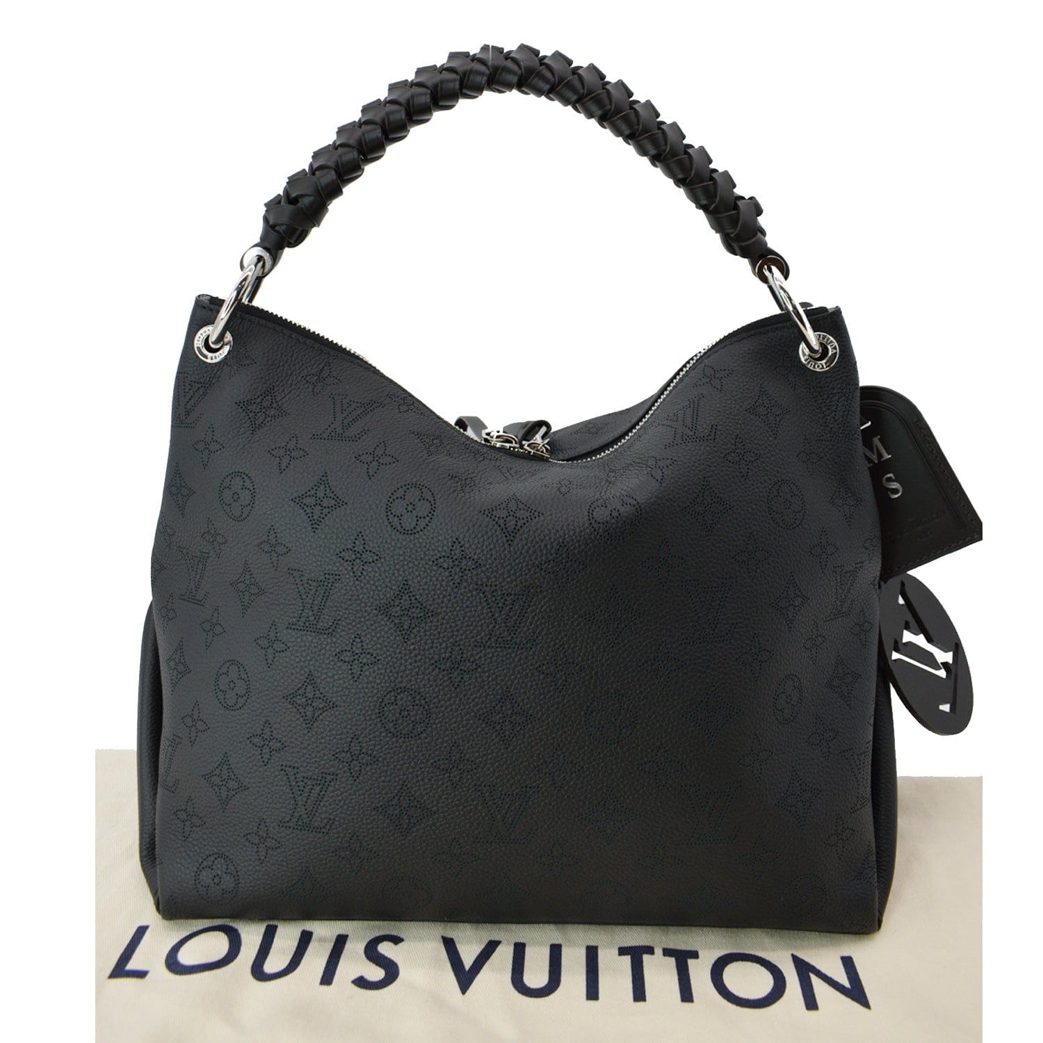 Louis Vuitton Black Mahina Carmel Hobo Shoulder Bag ○ Labellov ○ Buy and  Sell Authentic Luxury