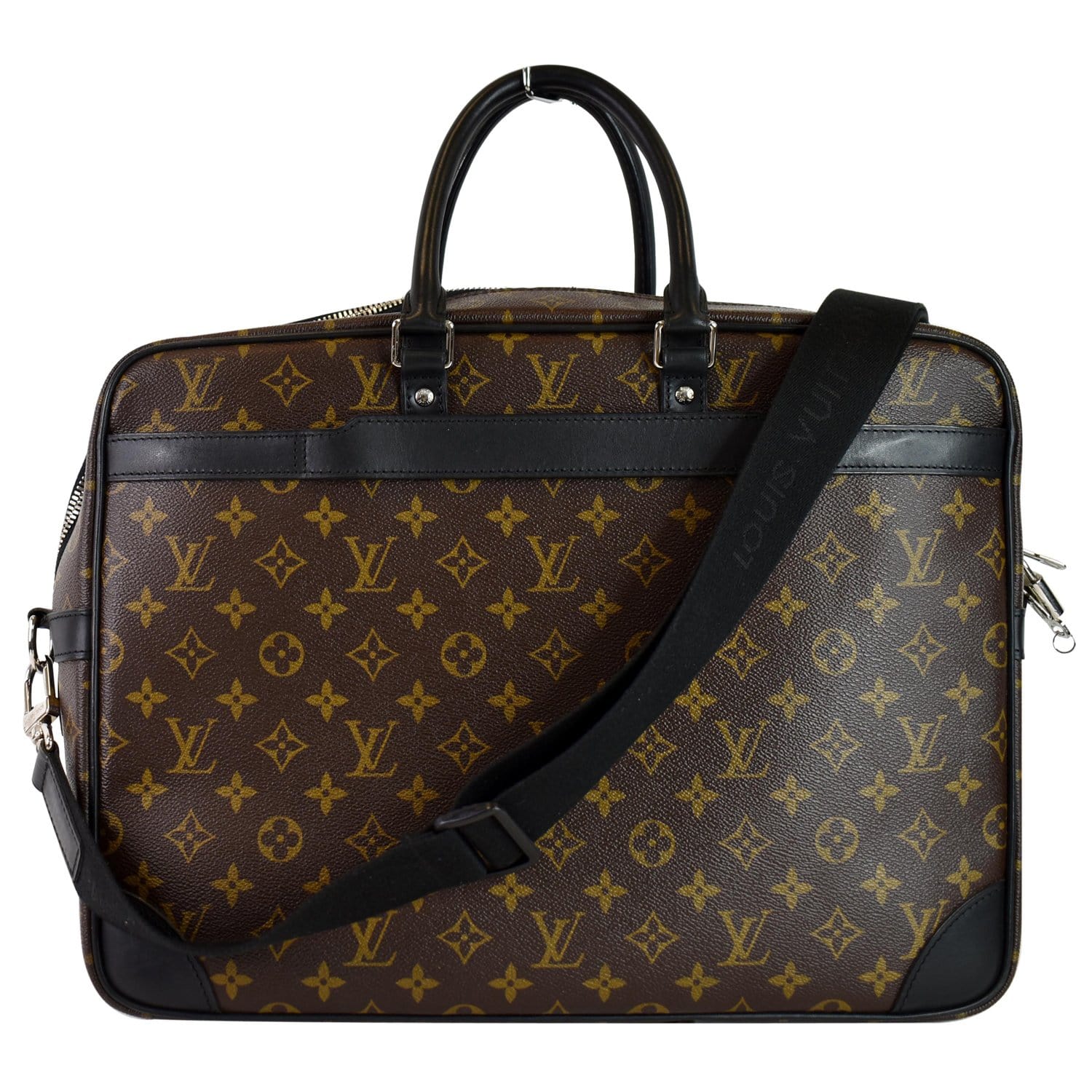 Louis Vuitton Epi Porte Documents Voyage Business Bag Brown M54478 Auth  44938