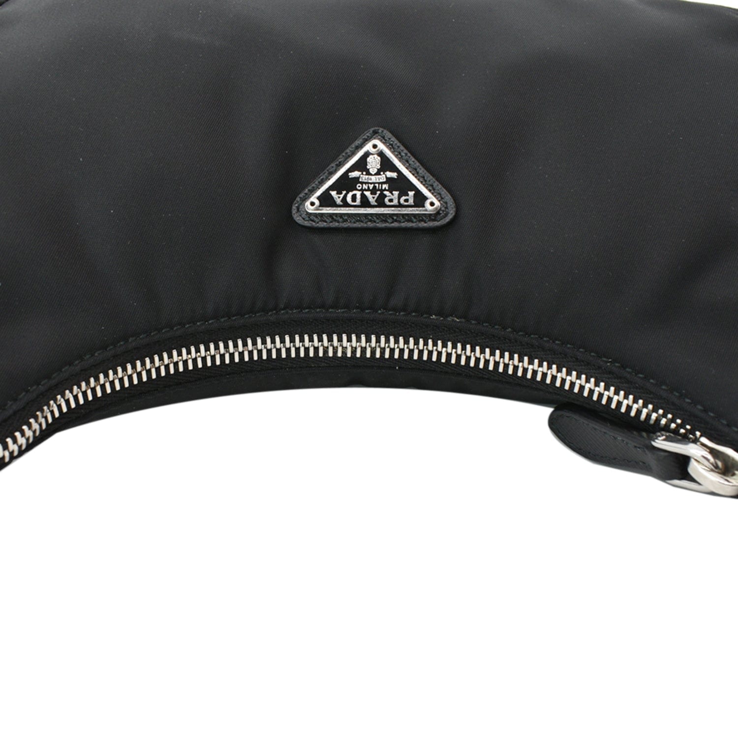 PRADA Nylon Re-Edition 2005 Shoulder Bag Black 1261875