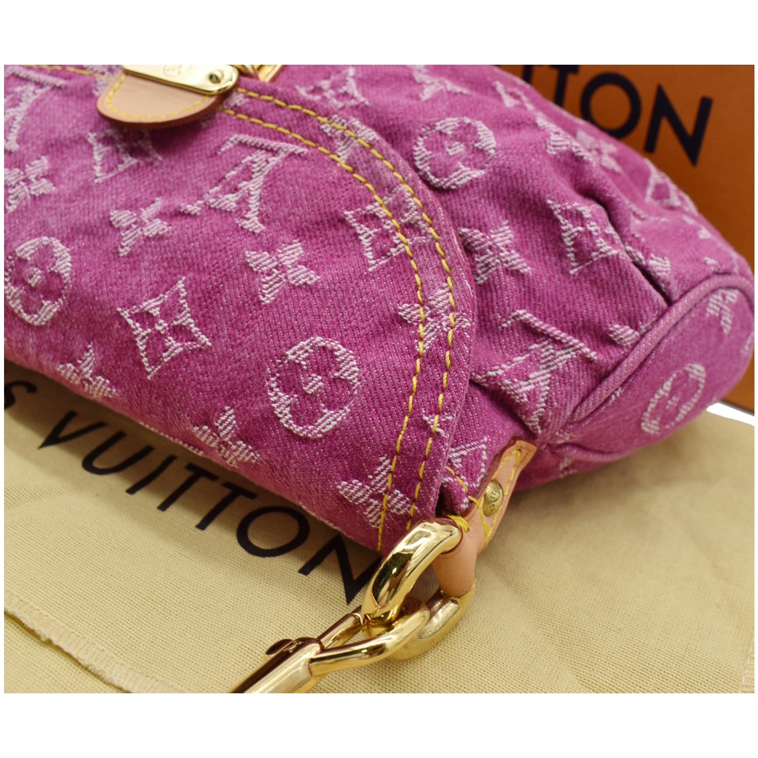 Louis Vuitton, Bags, Louis Vuitton Vintage Denim Purse