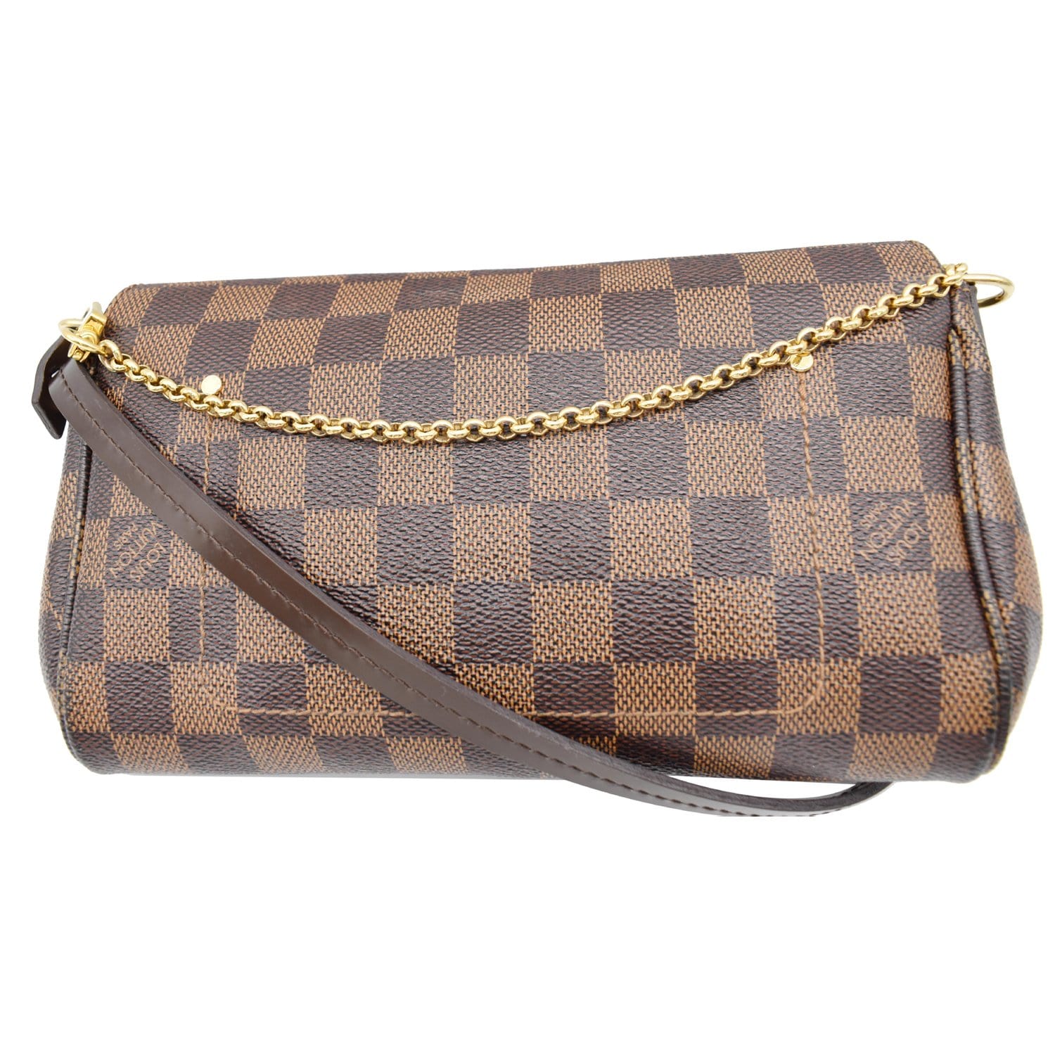 Félicie leather crossbody bag Louis Vuitton Brown in Leather - 30028037