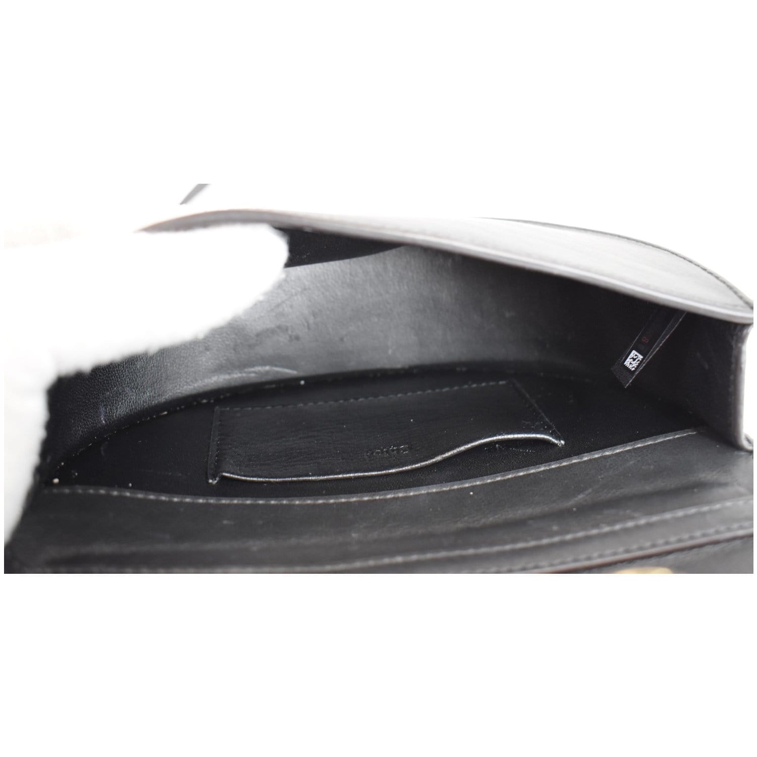 CHLOE Calfskin Small Nile Bracelet Minaudiere Bag Black 227362