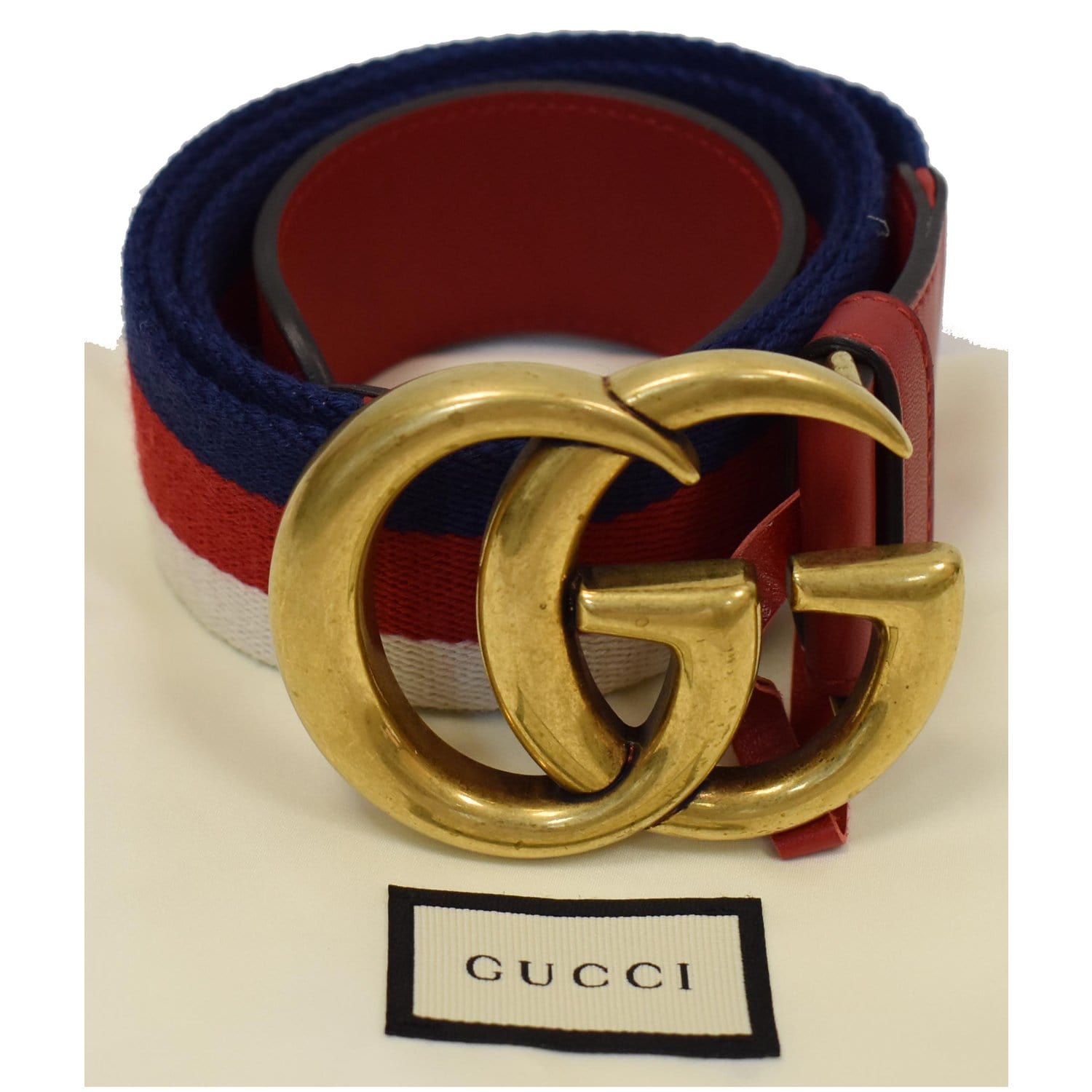 FRO4S Women's Fashion Double G Buckle Leather Belt