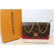 NTWRK - Preloved Louis Vuitton Monogram Flore Chain Wallet on