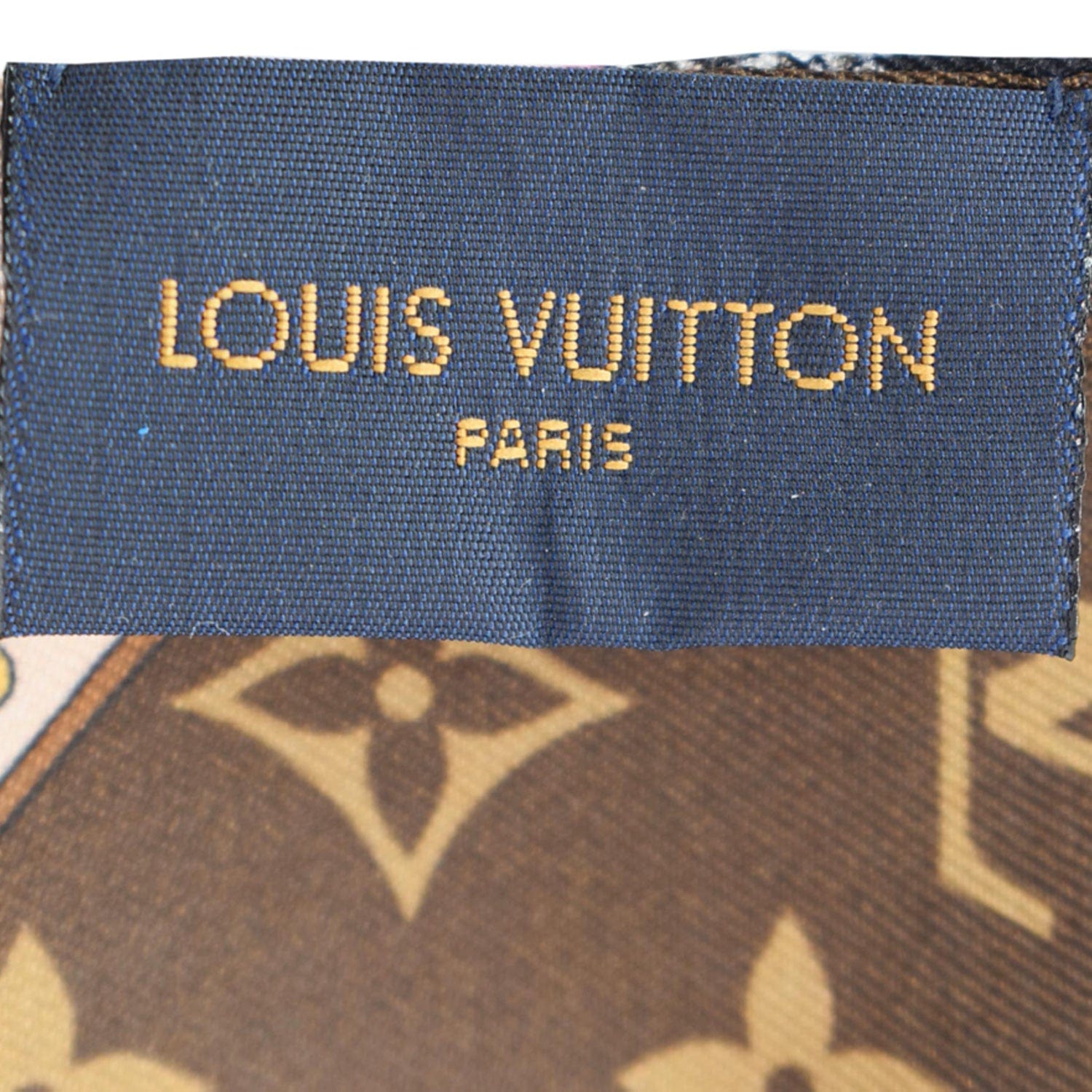 Louis Vuitton Monogram Bandeau Luggage Tags