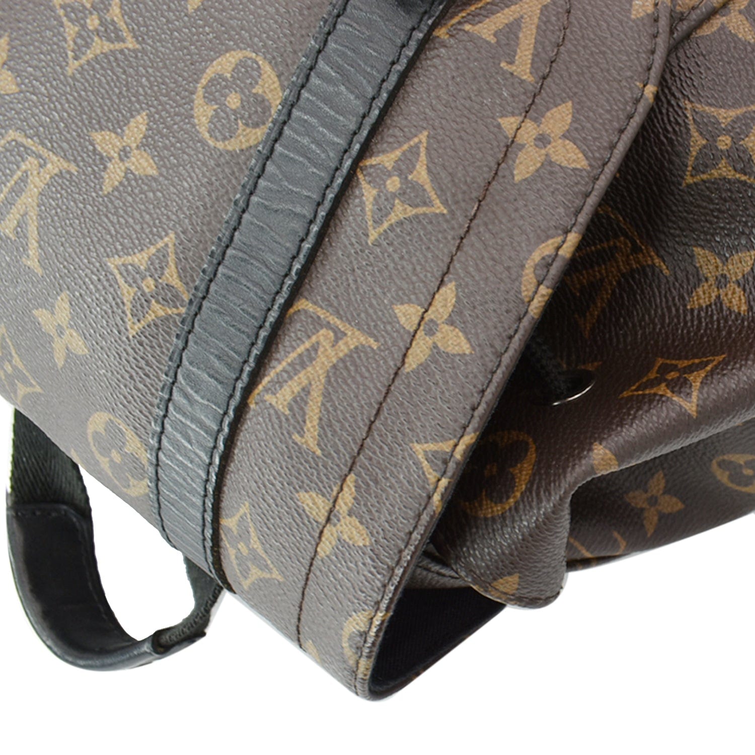 Louis Vuitton Monogram Macassar Monogram Unisex Canvas Blended Fabrics Street Style Leather, Brown