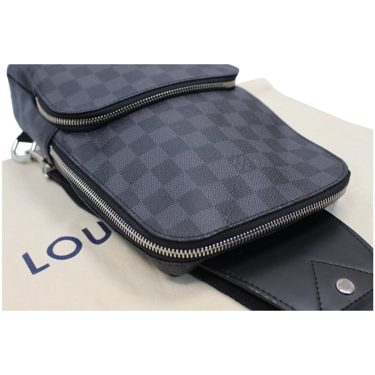 Louis Vuitton 2021 Damier Graphite 3D e Sling - Black Satchels, Bags  - LOU518401