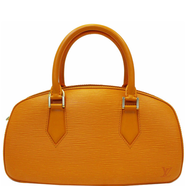 LOUIS VUITTON Jasmine Epi Leather Satchel Bag Yellow-US