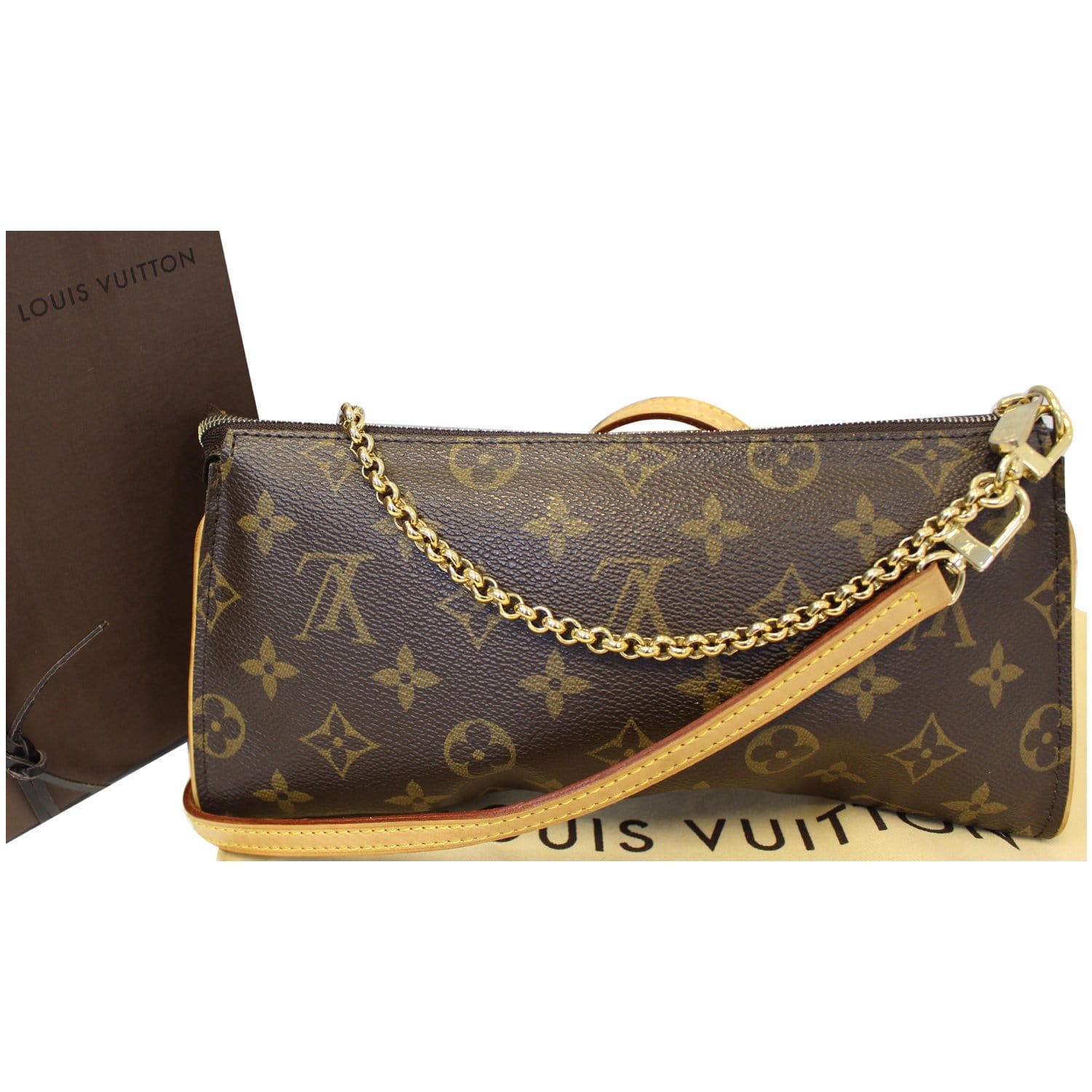 Louis Vuitton Monogram Poche Document - Brown Clutches, Handbags -  LOU769295