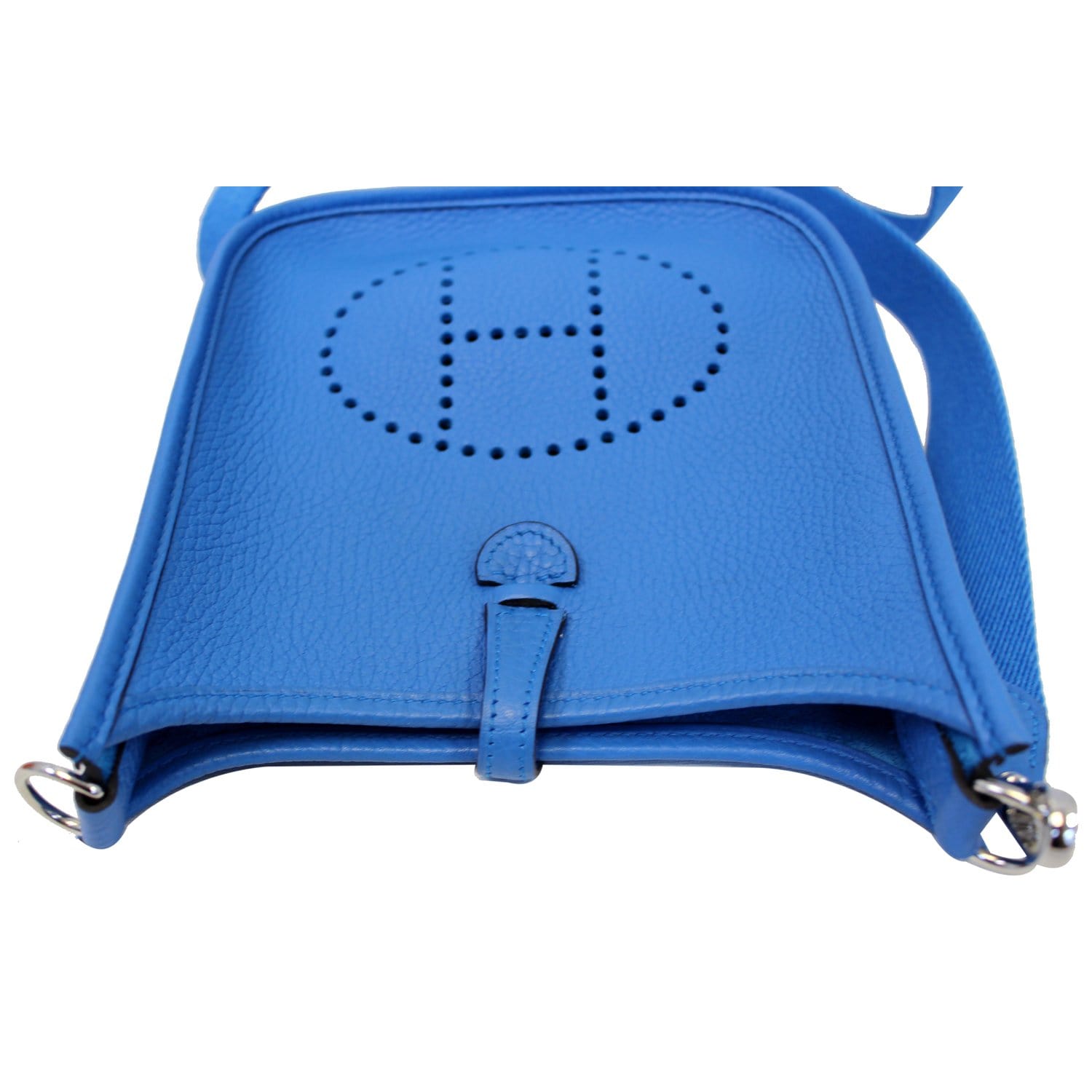 Hermès Clemence Evelyne III 33 - Blue Crossbody Bags, Handbags - HER492190