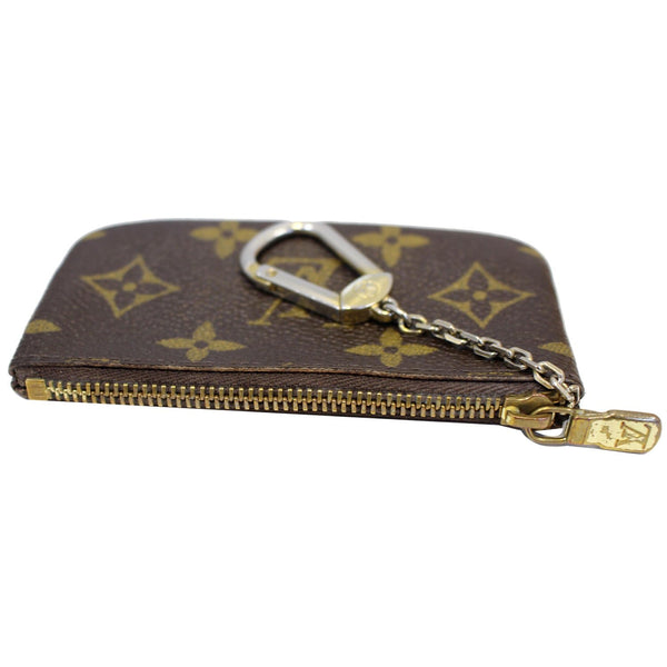 LOUIS VUITTON Key Coin Pouch Monogram Canvas Brown-US