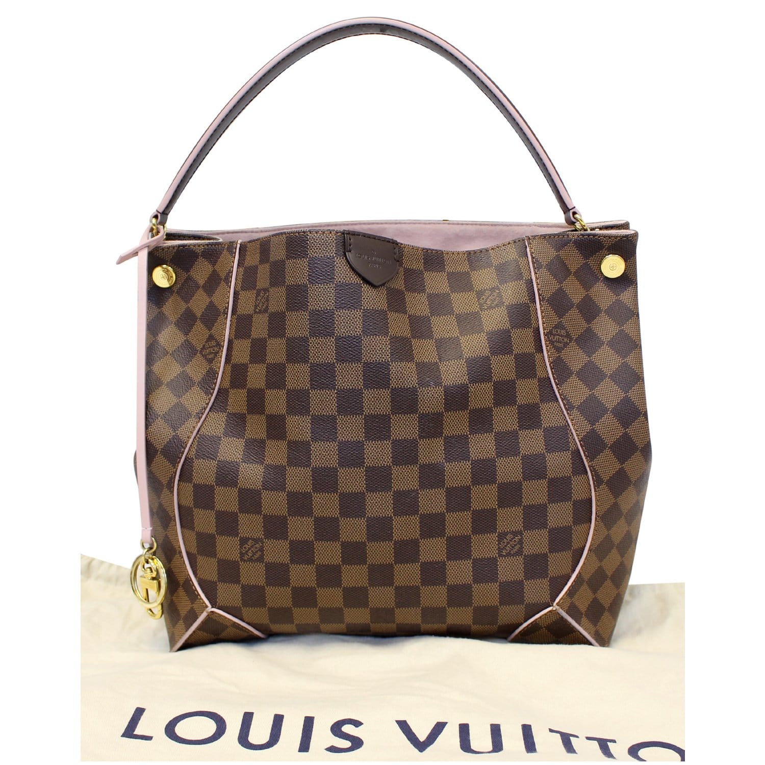 Luxurious authentic Louis Vuitton Caissa Hobo D
