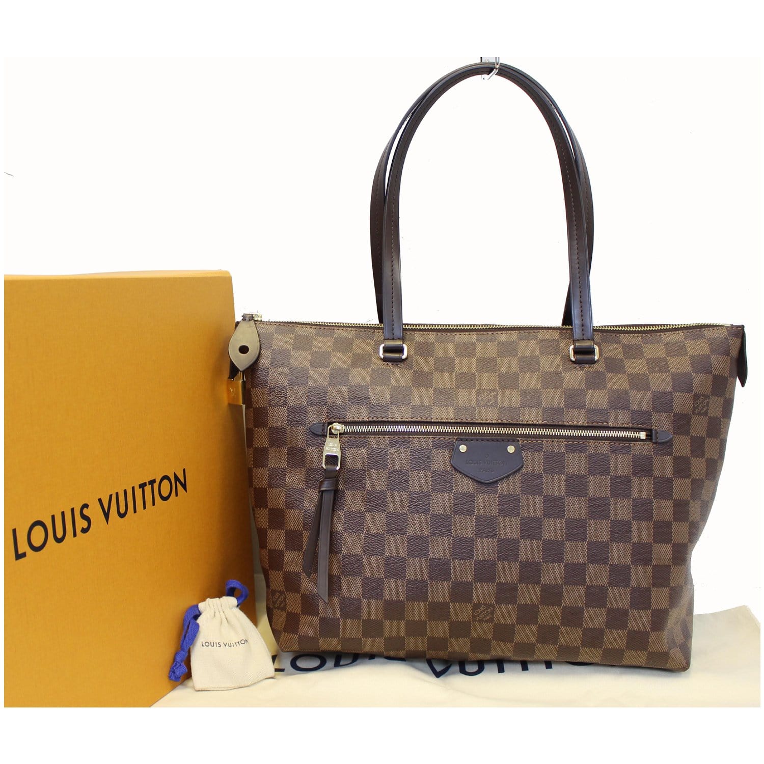 Louis Vuitton Iena MM Damier Ebene Shoulder Bag - DDH