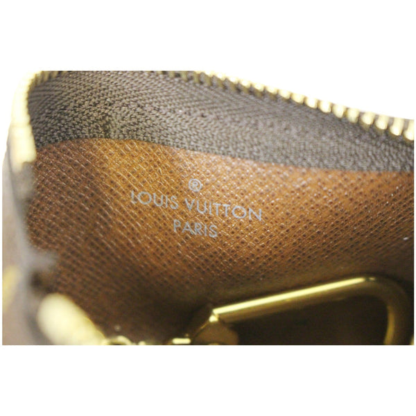 LOUIS VUITTON Pochette Key Cles Monogram Canvas Coin Case-US