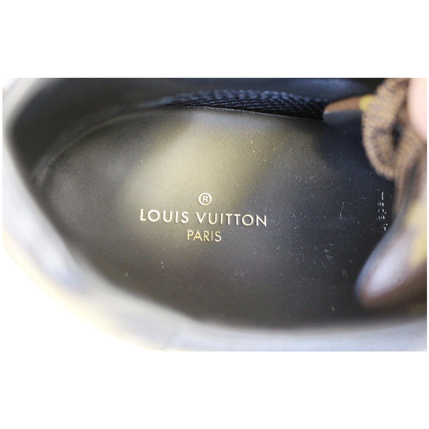 Louis Vuitton Run Away Monogram Tri Color Trainer Sneakers Size LV8 US9