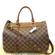 LOUIS VUITTON Greenwich Damier Ebene Shoulder Handbag-US