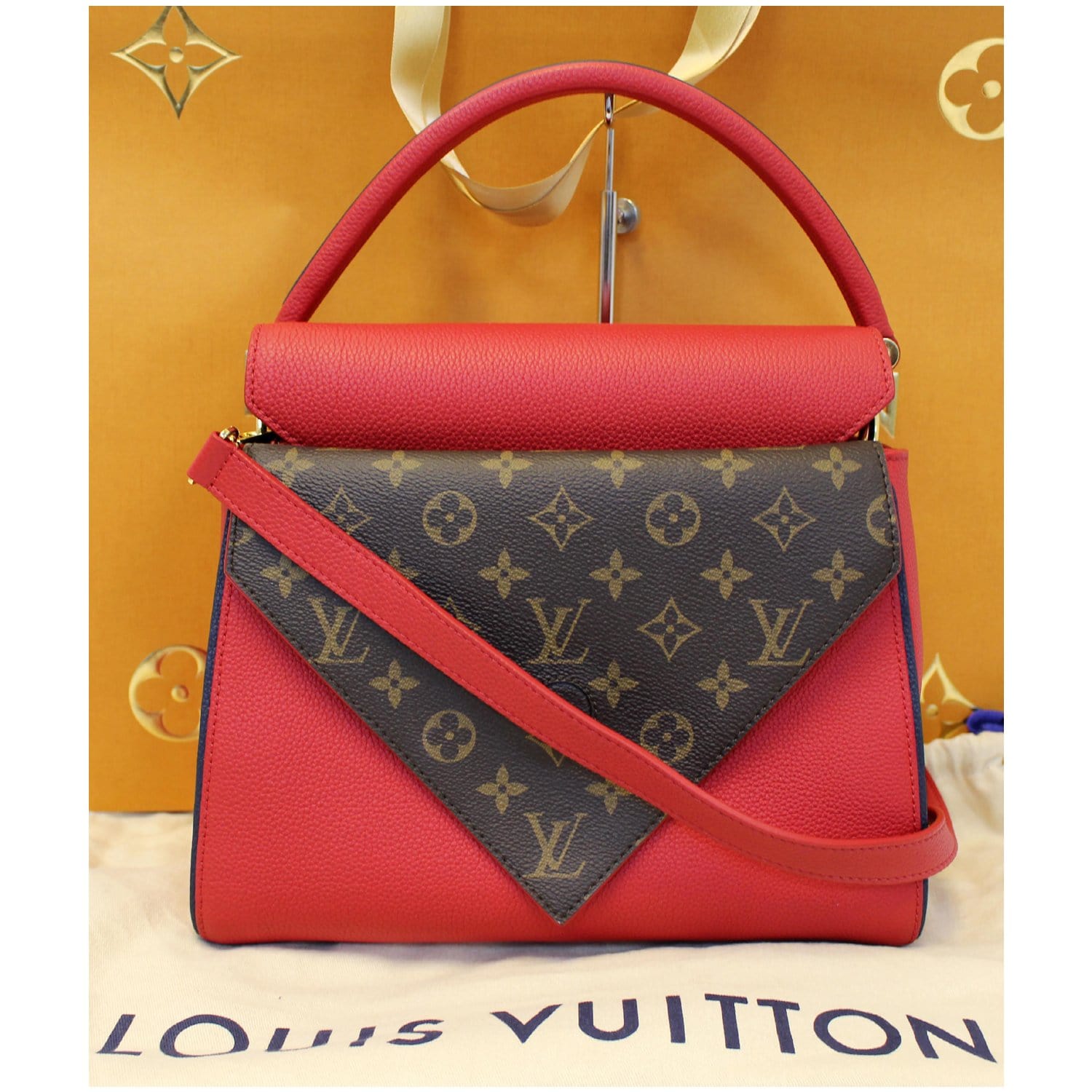 LOUIS VUITTON Double V Hand bag M54624