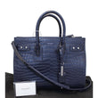 YVES SAINT LAURENT Sac de Jour Small Crocodile-Embossed Satchel Bag-US