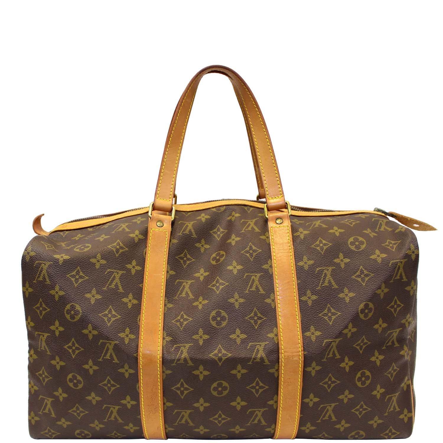 Louis Vuitton Monogram Canvas Sac Souple 55 Travel Bag Louis