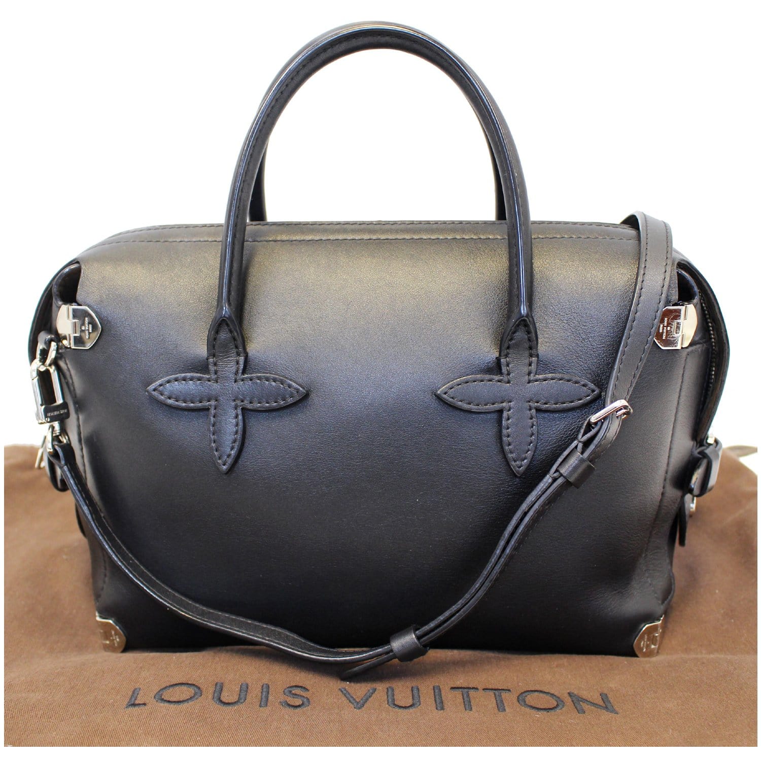 Leather satchel Louis Vuitton Black in Leather - 31055244