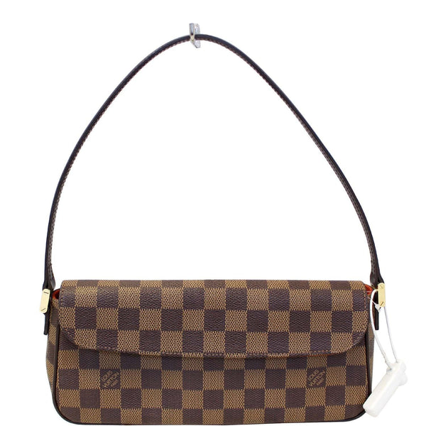 LOUIS VUITTON Recoleta Damier Ebene Shoulder Handbag-US