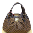 LOUIS VUITTON Sistina GM Damier Ebene Shoulder Handbag-US