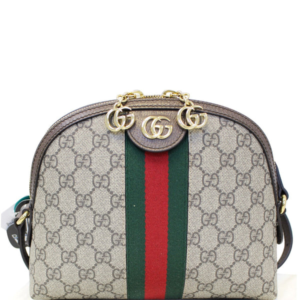 GUCCI Ophidia GG Supreme Monogram Web Shoulder Crossbody Bag-US