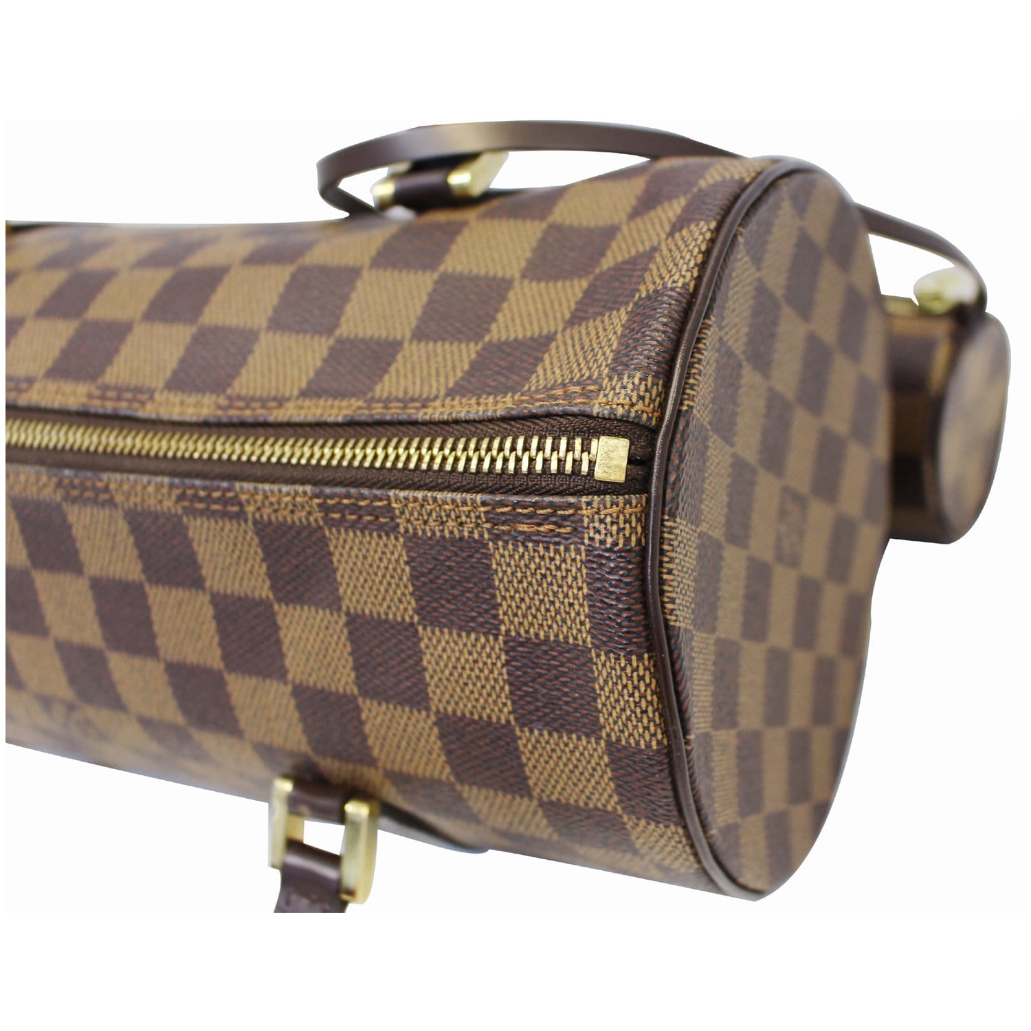 Authenticated Used Louis Vuitton LOUIS VUITTON Handbag Damier Ebene Papillon  30 Canvas (Brown) Gold Hardware Women's N51303 