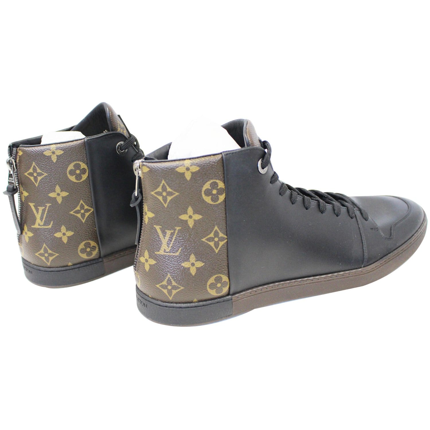 Louis Vuitton Black Fashion Sneakers