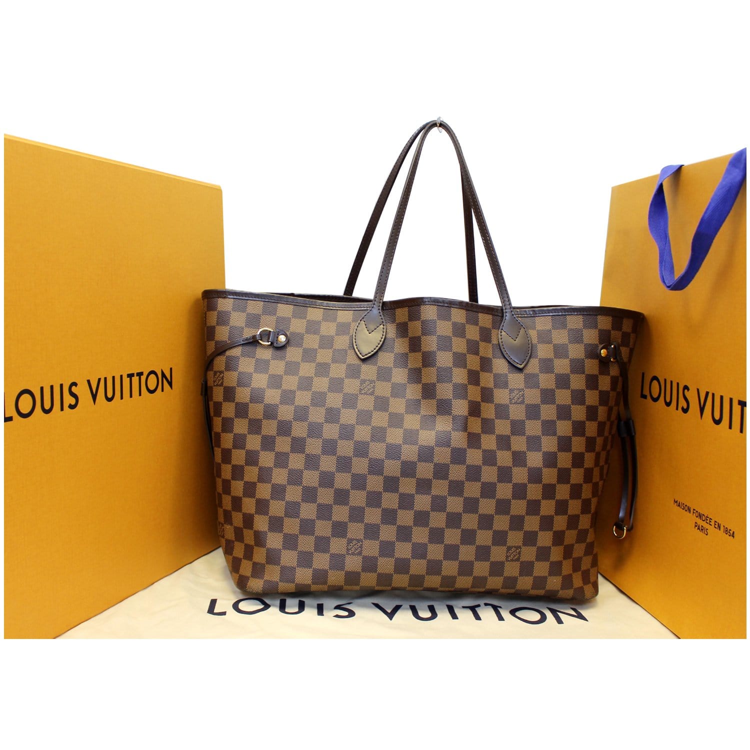 Neverfull GM Damier Ebene - Women - Handbags - Louis Vuitton