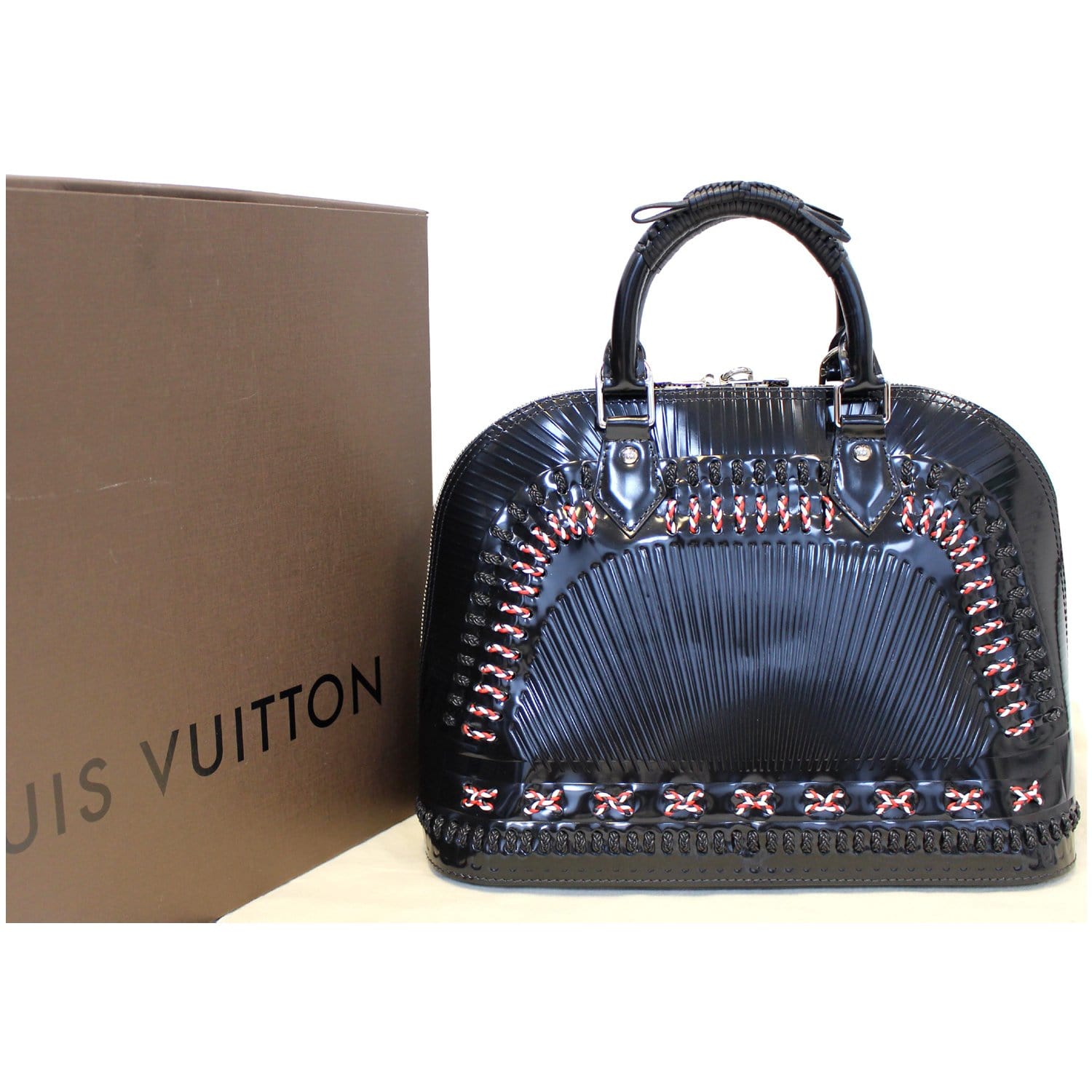 Louis Vuitton, Bags, Lv Louis Vuitton Red Epi Alma Nano