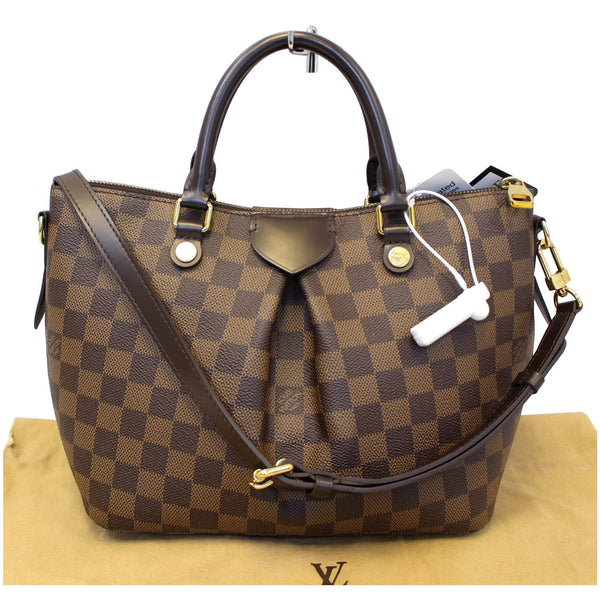 LOUIS VUITTON Siena PM Damier Ebene Shoulder Handbag-US