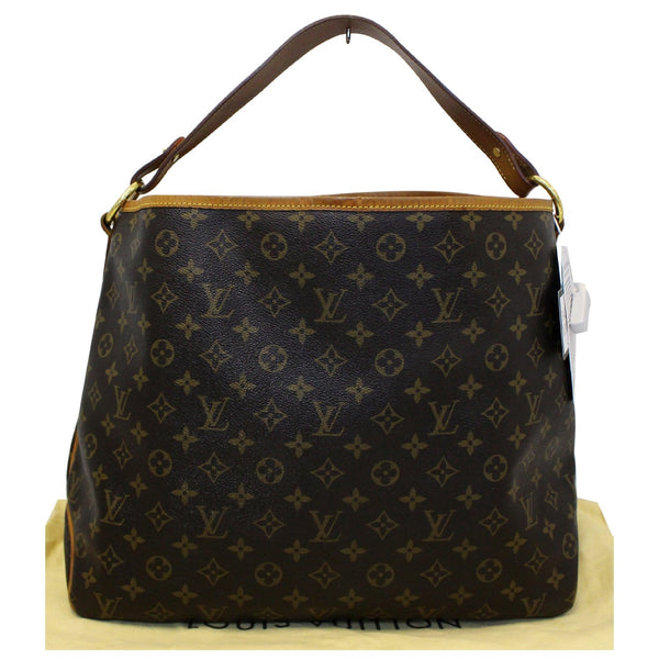 LOUIS VUITTON Delightful MM Monogram Canvas Tote Shoulder Bag-US