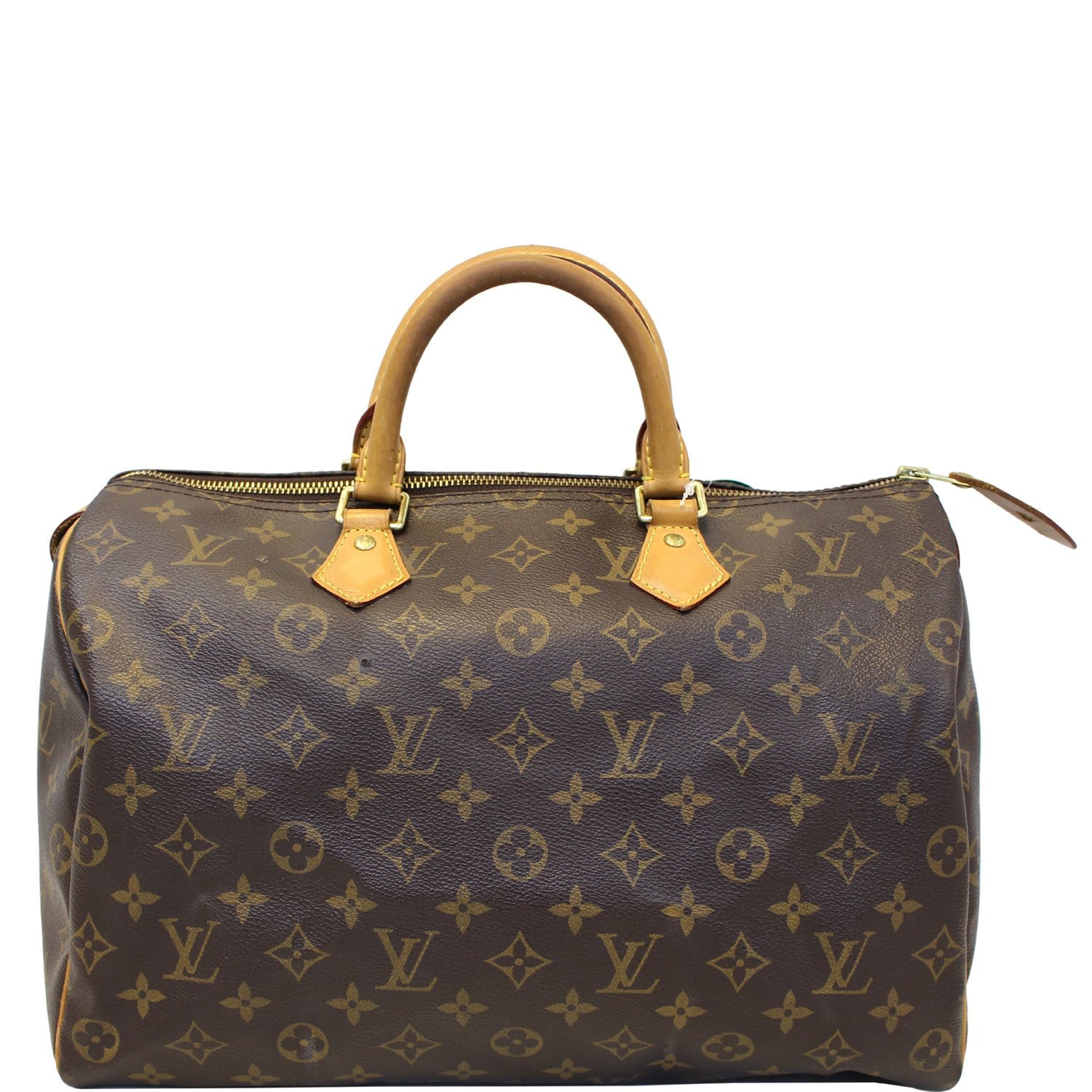ON SALE* LOUIS VUITTON #40228 Monogram Canvas Speedy 35 – ALL YOUR BLISS