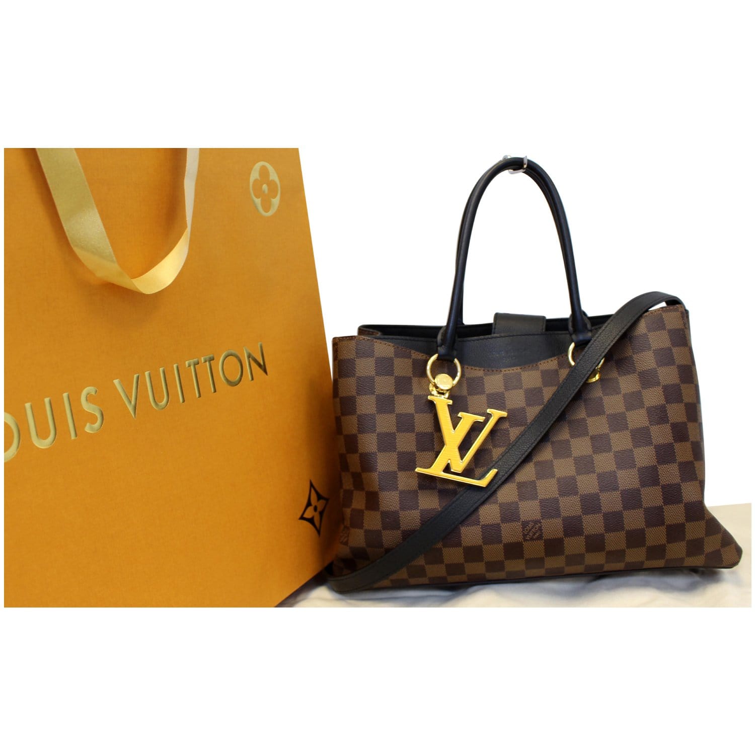 Louis Vuitton Riverside 2 Way Shoulder Bag Damier Ebene N40050