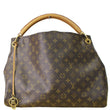 LOUIS VUITTON Artsy MM Monogram Canvas Shoulder Bag Brown