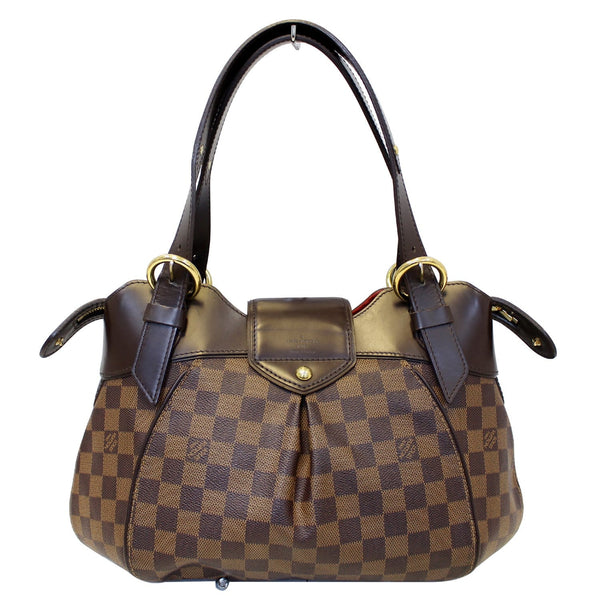 LOUIS VUITTON Sistina PM Damier Ebene Shoulder Handbag