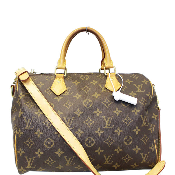 LOUIS VUITTON Speedy 30 Bandouliere Monogram Canvas Shoulder Bag-US