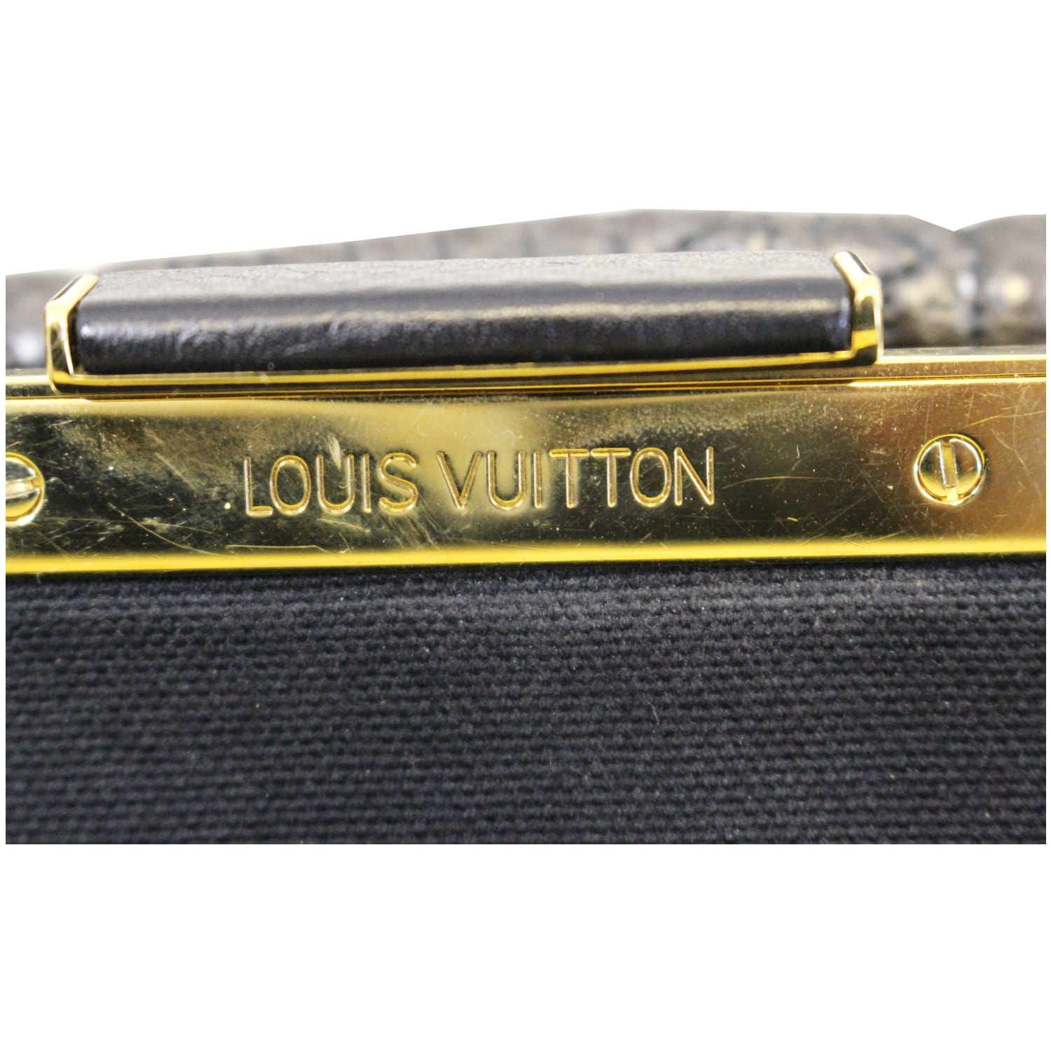 Louis Vuitton Limited Edition Black Monogram Motard Biker Bag
