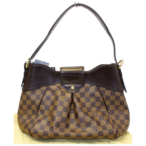 LOUIS VUITTON Sistina MM Damier Ebene Shoulder Bag