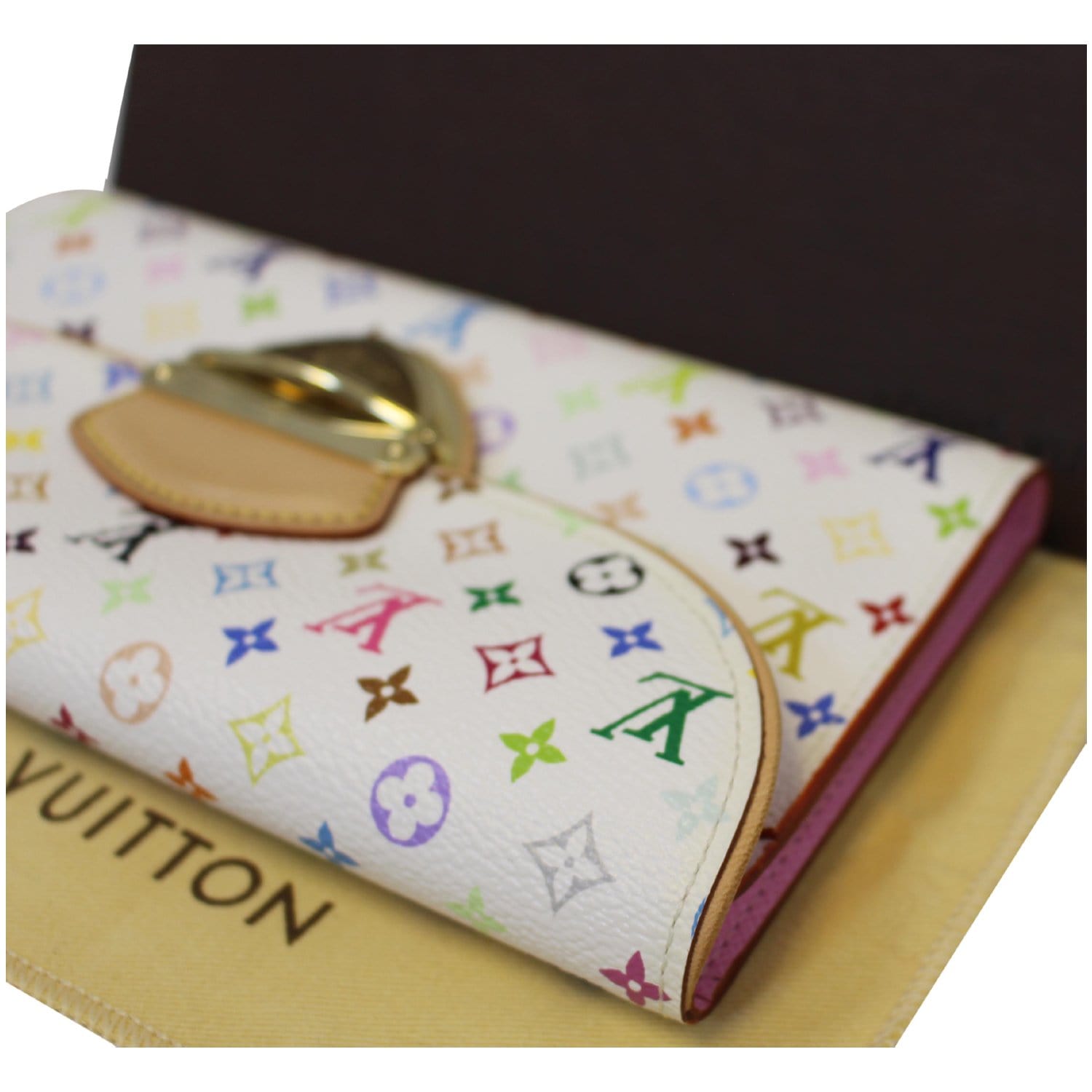 Eugénie cloth wallet Louis Vuitton Multicolour in Cloth - 16851301