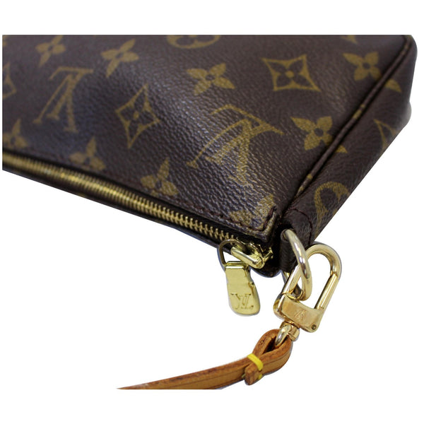 LOUIS VUITTON Pochette Accessoires Monogram Canvas Pouch Bag Brown