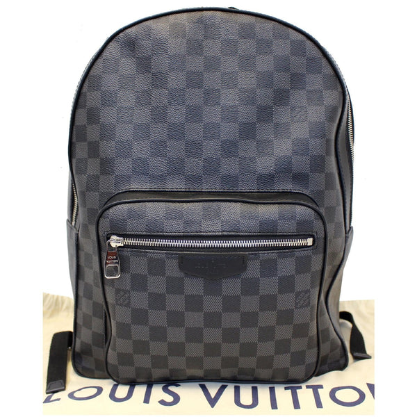 LOUIS VUITTON Josh Damier Graphite Backpack Bag Black-US