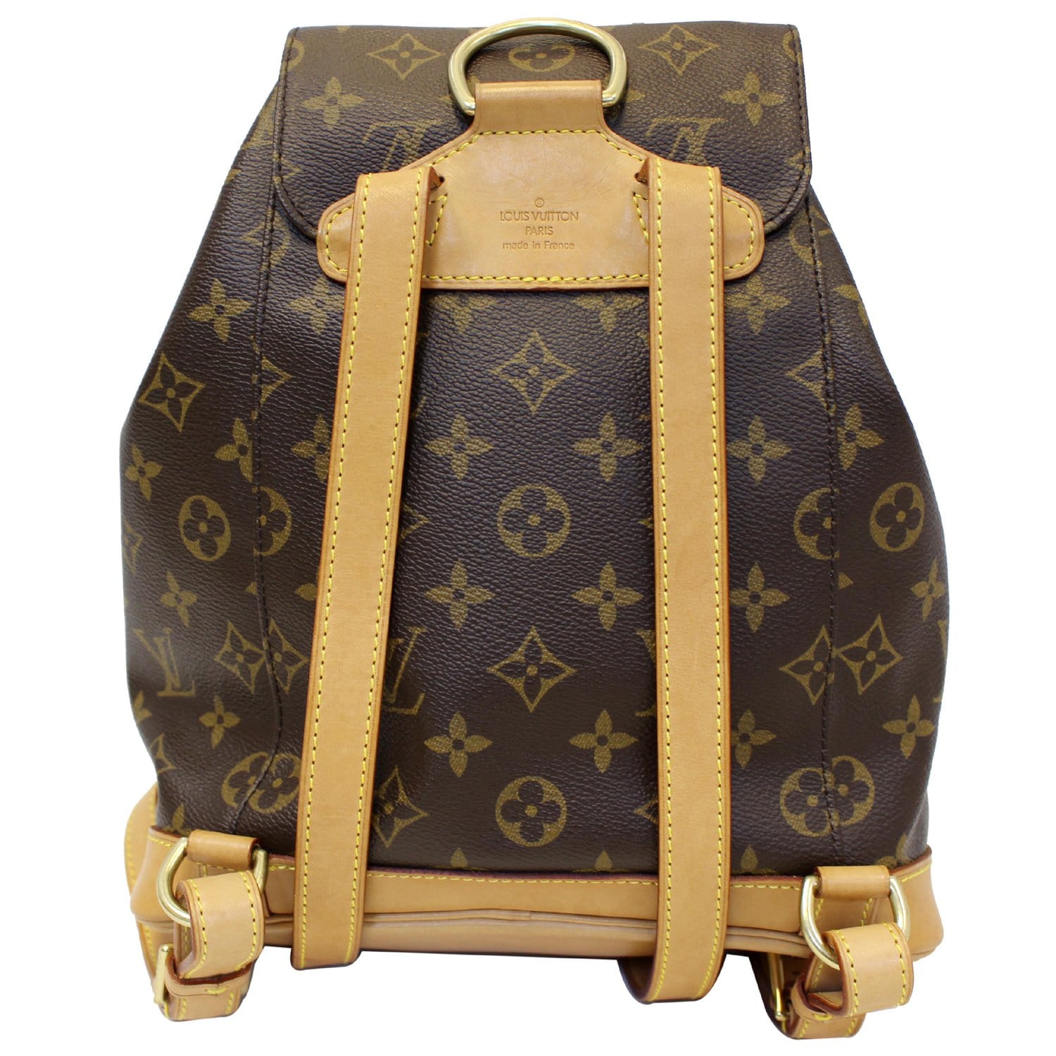 Louis Vuitton Monogram Montsouris PM Backpack Brown Leather ref.293508 -  Joli Closet