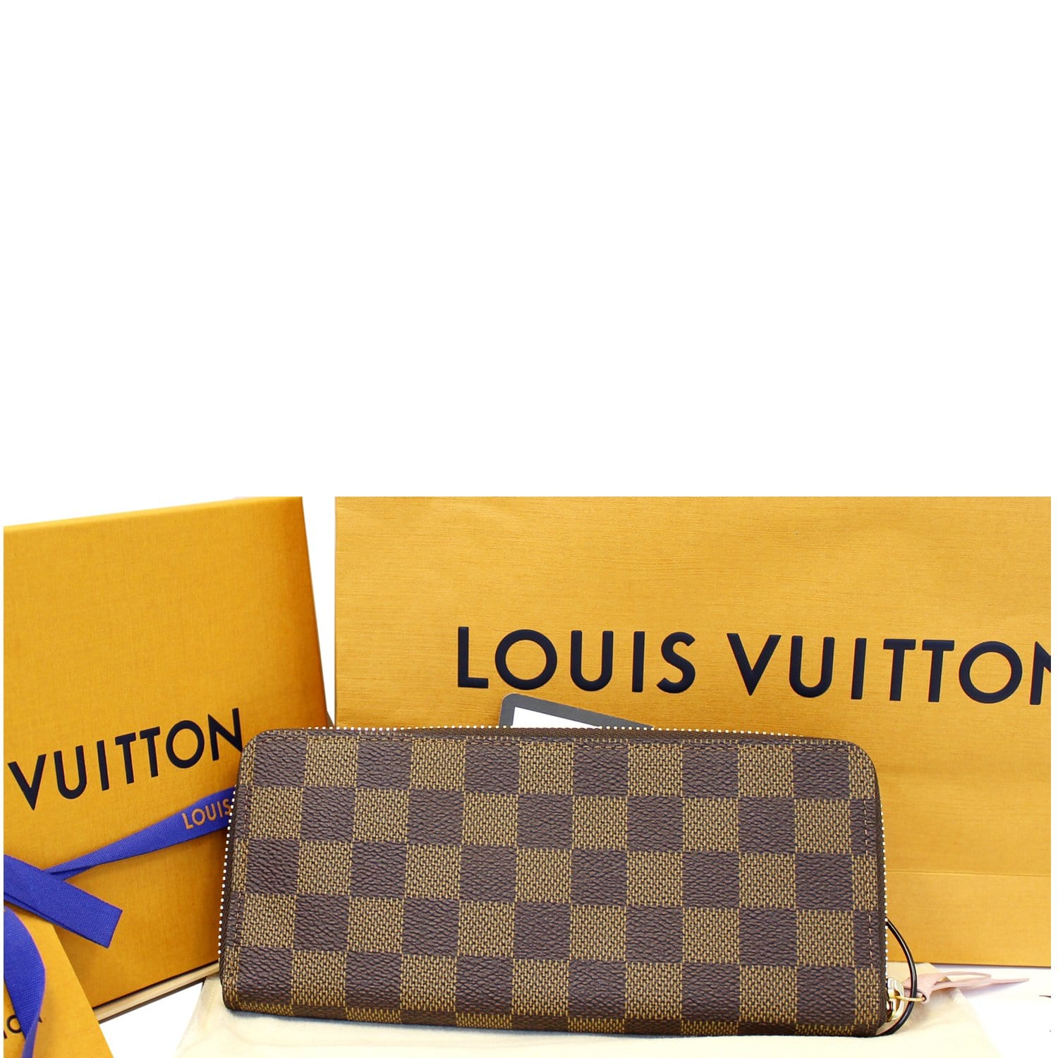 Louis Vuitton Damier Canvas Clemence Wallet