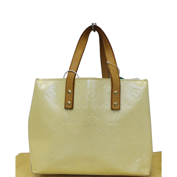 LOUIS VUITTON Reade PM Monogram Vernis Tote Bag Ivory-US