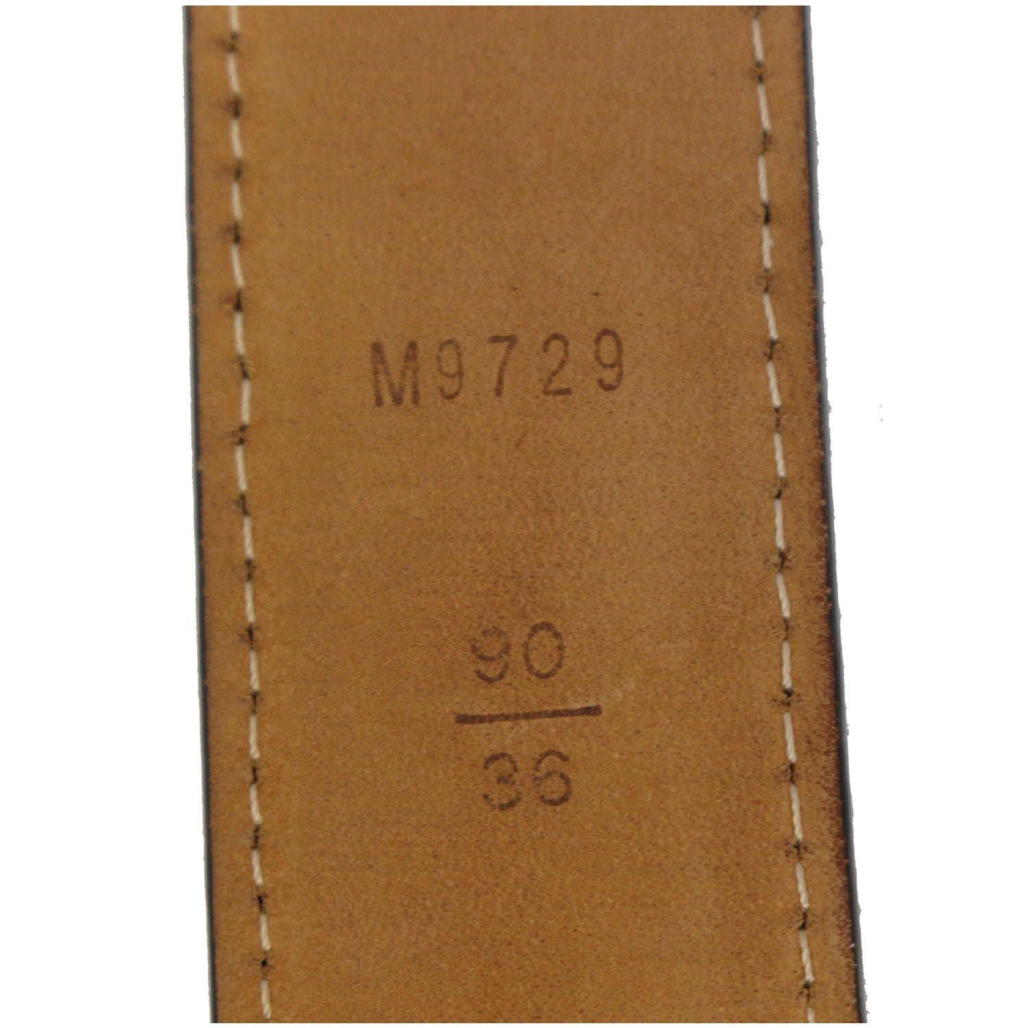 Louis Vuitton Damier Ebene Ceinture Calle Belt M6803 Brown Cloth ref.956560  - Joli Closet